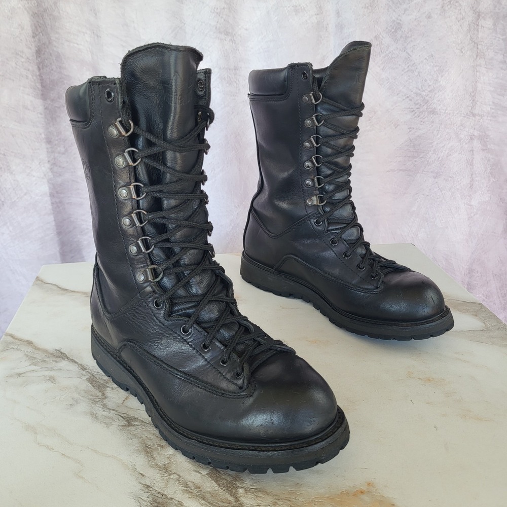 Matterhorn 1949 Lace Up Mid Calf BootsBlack Size 9.5 W 200 Gram Thinsulate